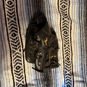 Black and Yellow Baseball Glove